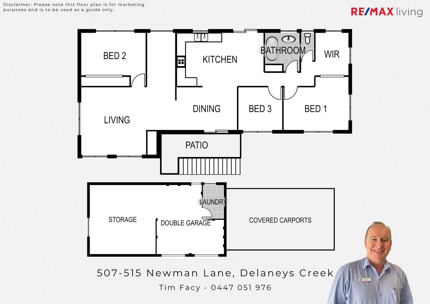 Floorplan of Homely house listing, 507-515 Newman Lane, Delaneys Creek QLD 4514
