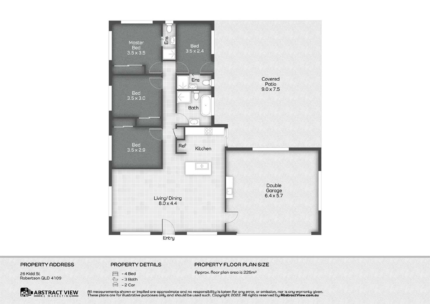 Floorplan of Homely house listing, 26 Kidd Street, Robertson QLD 4109