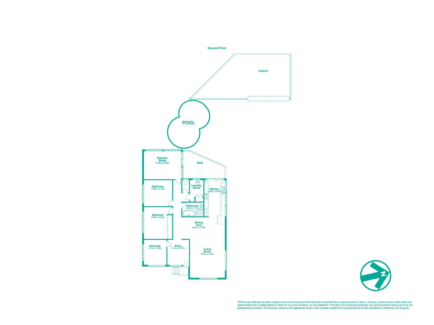 Floorplan of Homely house listing, 6 Kilburn Street, Chermside QLD 4032