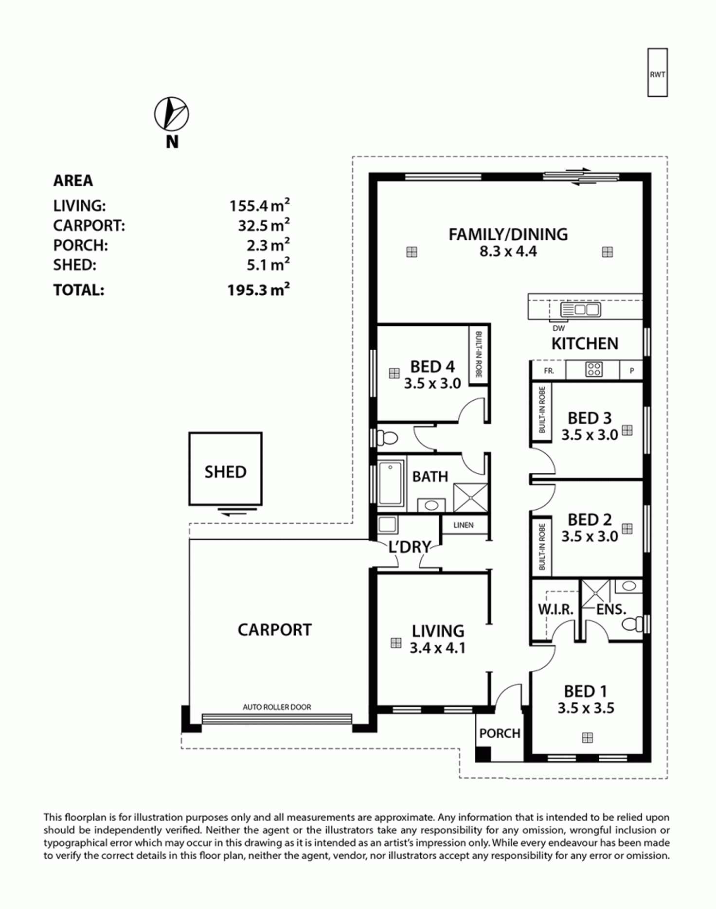 Floorplan of Homely house listing, 82 Christian Road, Murray Bridge SA 5253