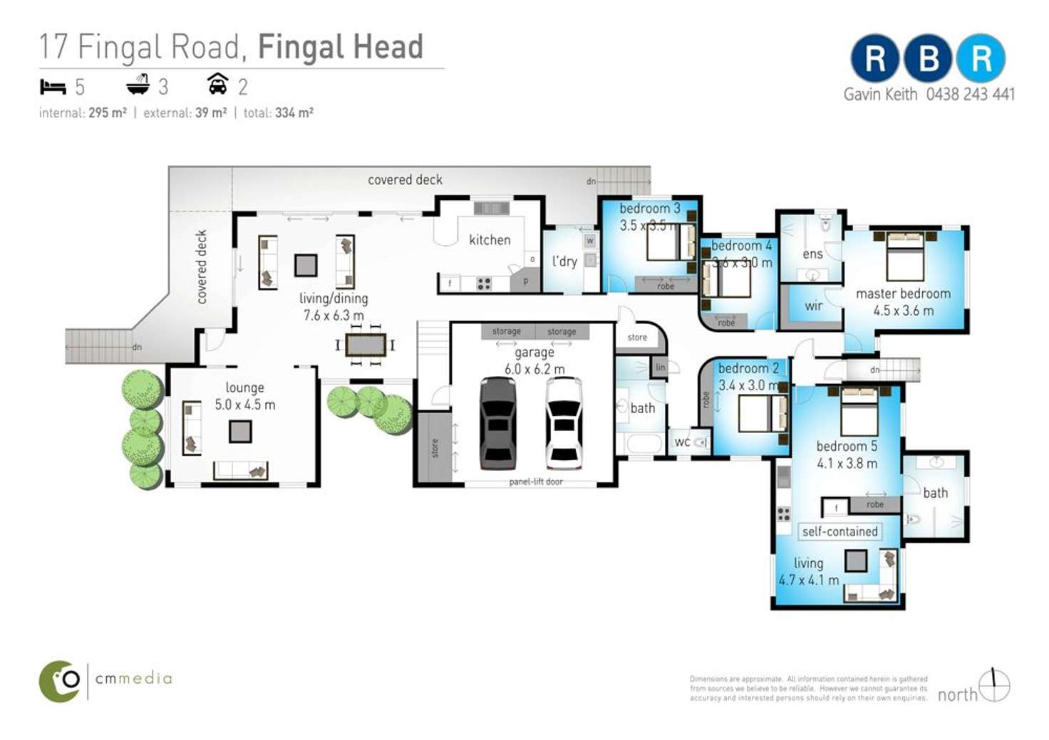 Floorplan of Homely house listing, 17 Fingal Road, Fingal Head NSW 2487