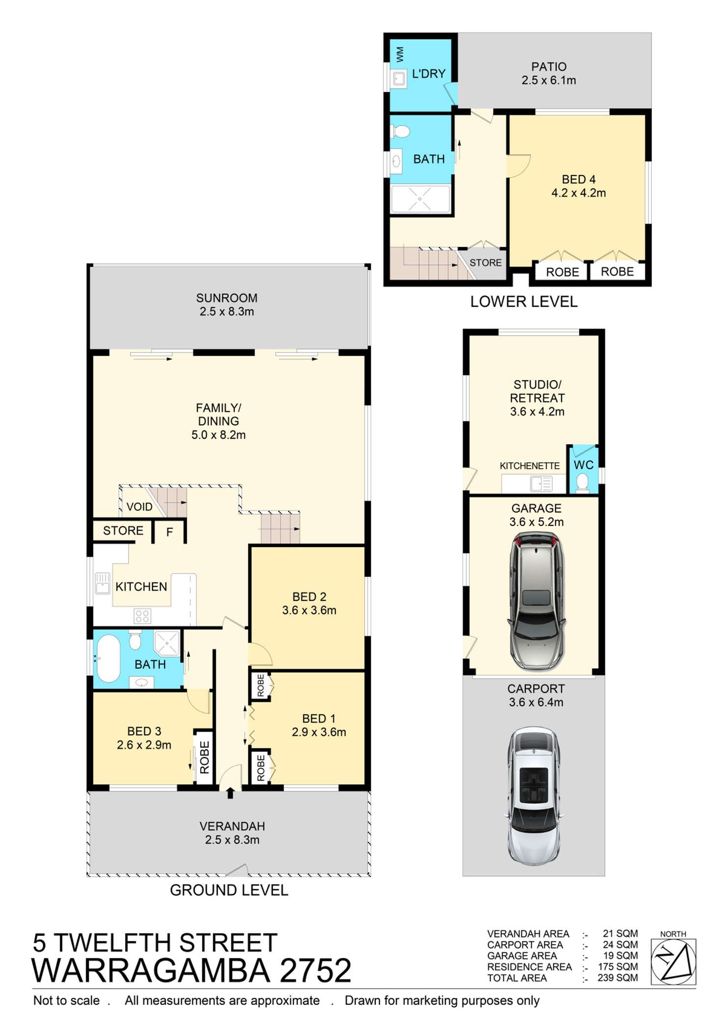 Floorplan of Homely house listing, 5 Twelfth Street, Warragamba NSW 2752