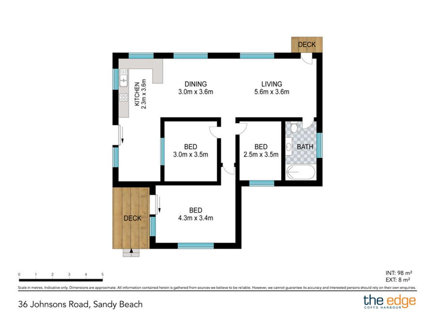 Floorplan of Homely house listing, 36 Johnsons Road, Sandy Beach NSW 2456
