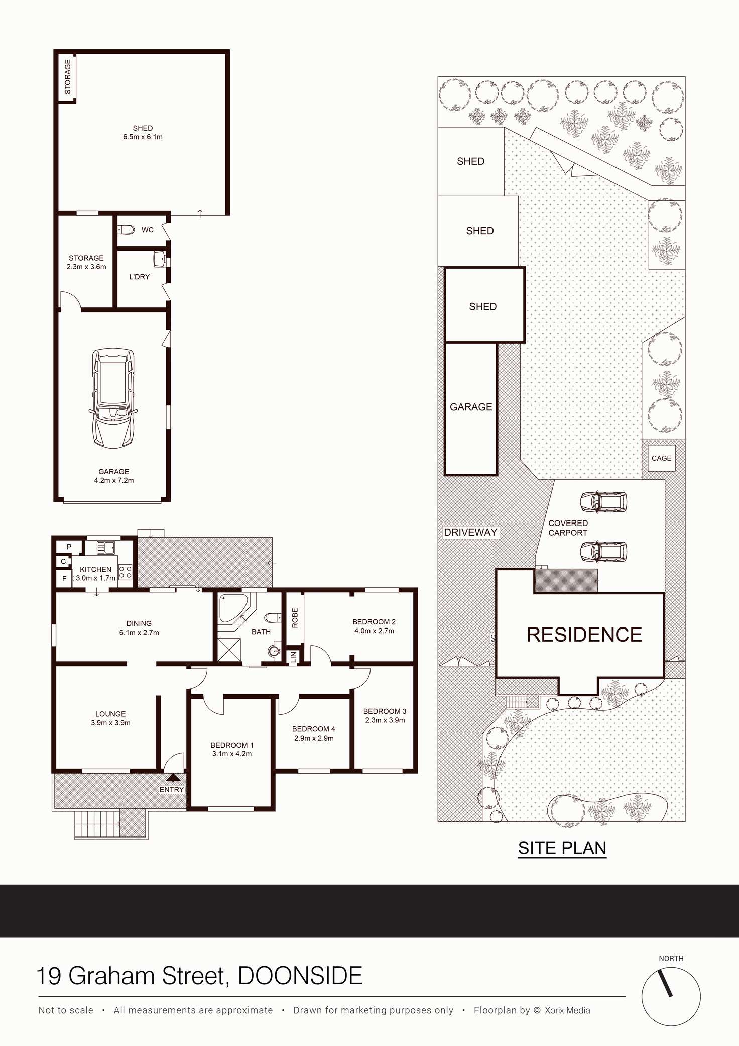 Floorplan of Homely house listing, 19 Graham Street, Doonside NSW 2767