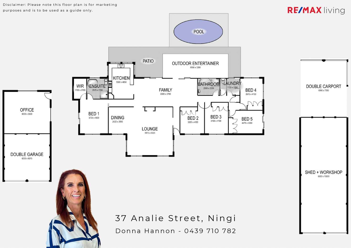 Floorplan of Homely house listing, 37 Analie Street, Ningi QLD 4511