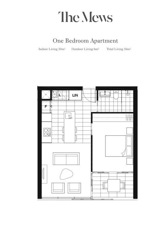 Floorplan of Homely apartment listing, 1005/19 Deshon Street, Woolloongabba QLD 4102