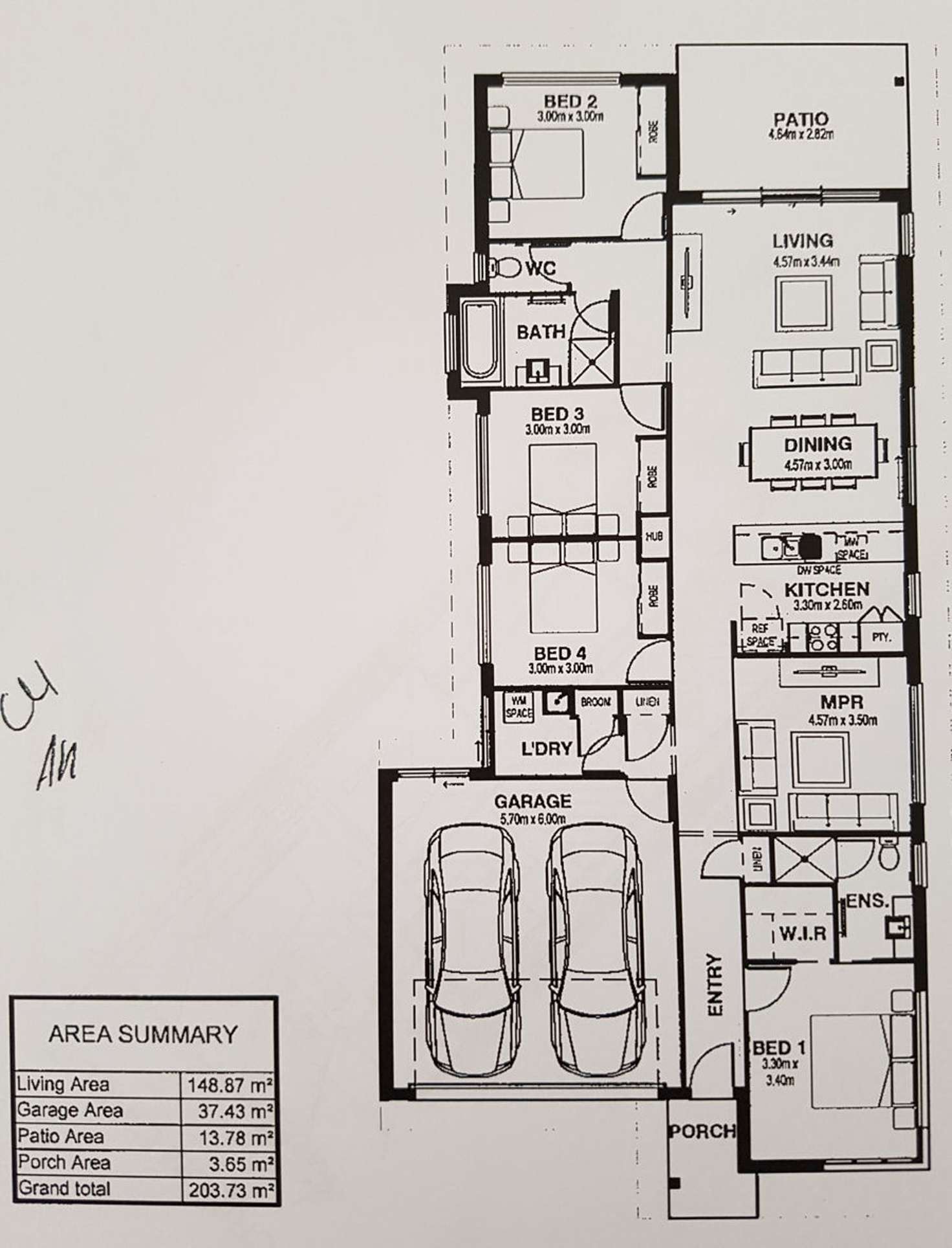 Floorplan of Homely house listing, 13 Crinum Circuit, Coomera QLD 4209