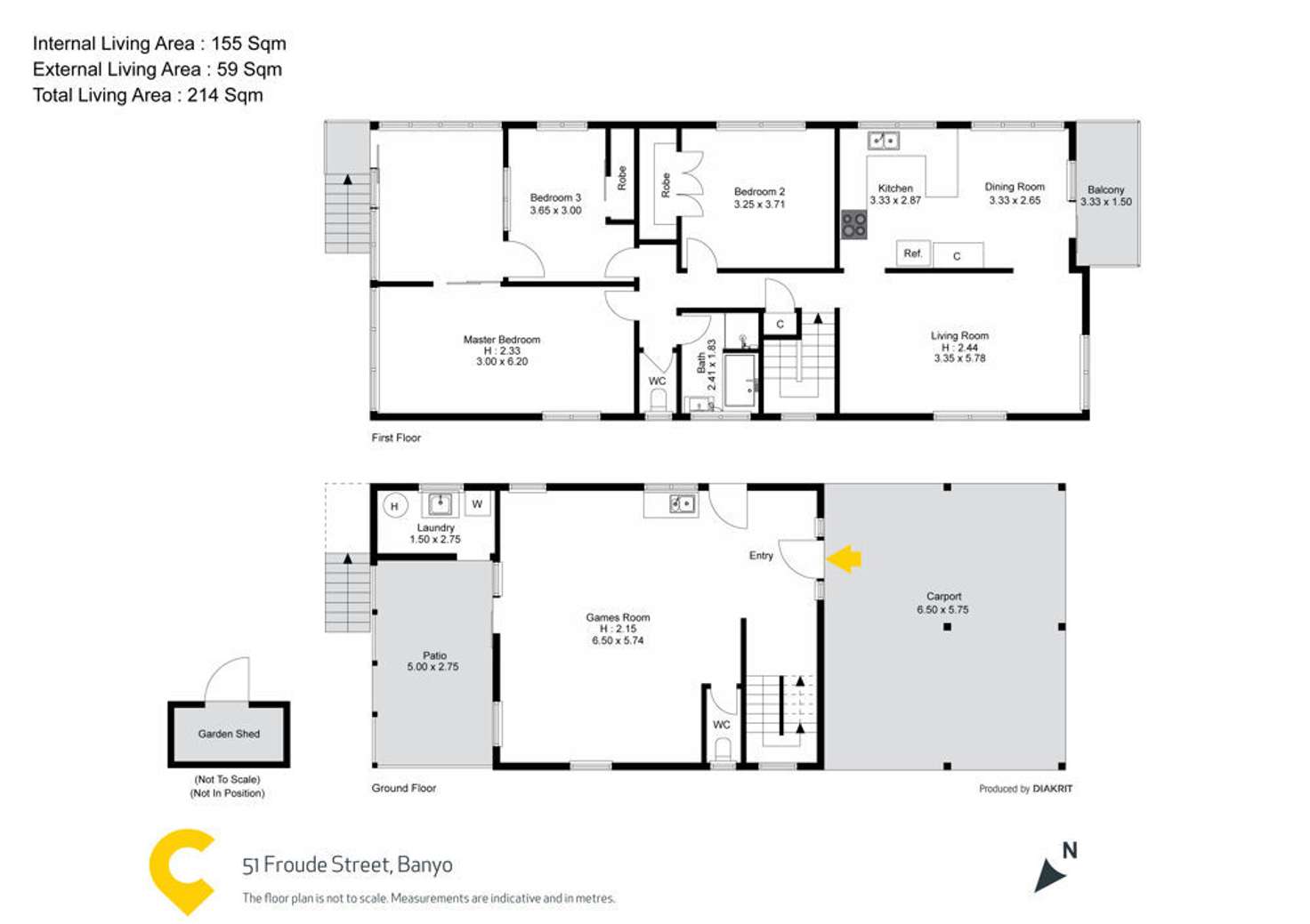 Floorplan of Homely house listing, 51 Froude Street, Banyo QLD 4014