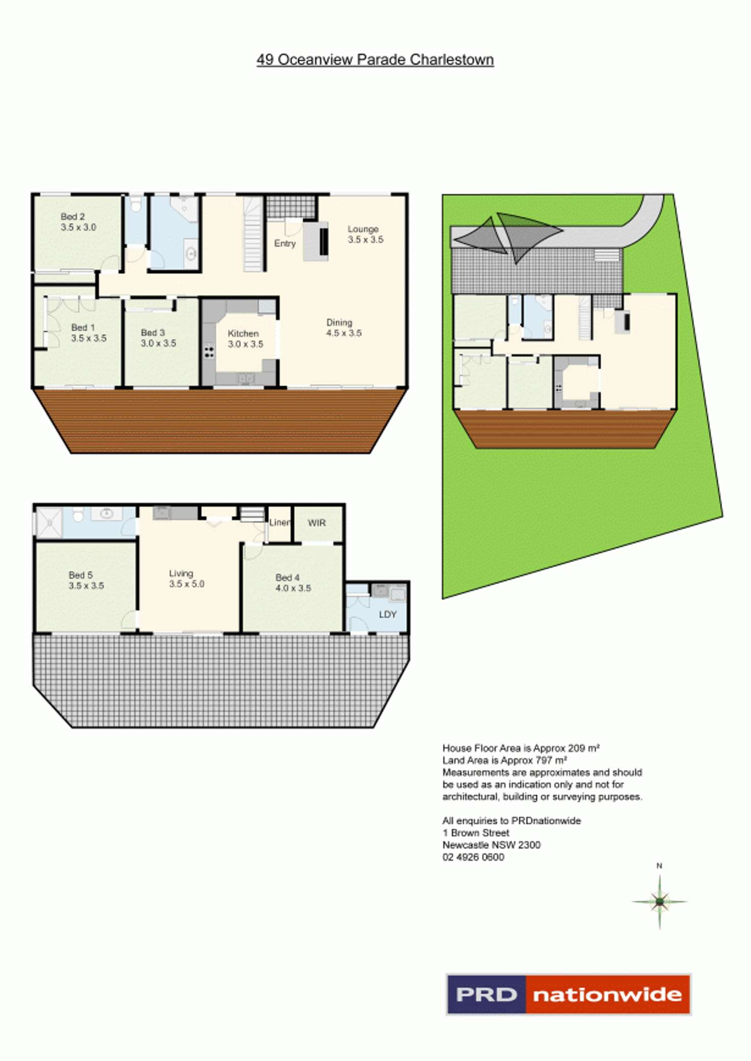 Floorplan of Homely house listing, 49 Oceanview Parade, Charlestown NSW 2290