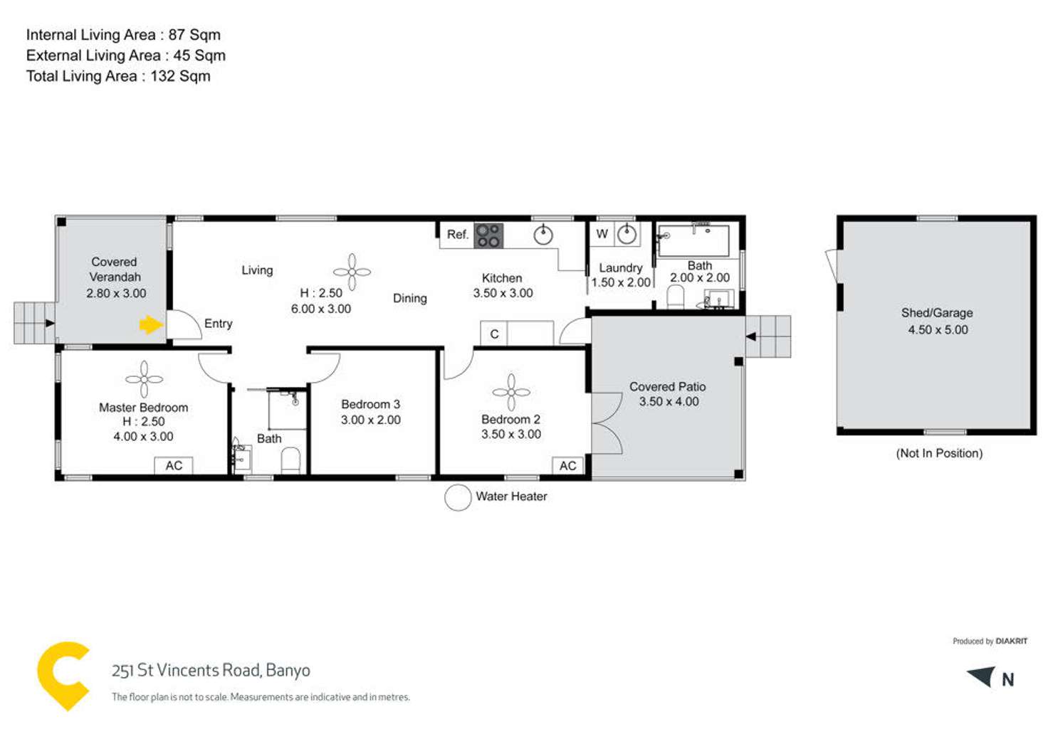 Floorplan of Homely house listing, 251 St Vincents Road, Banyo QLD 4014