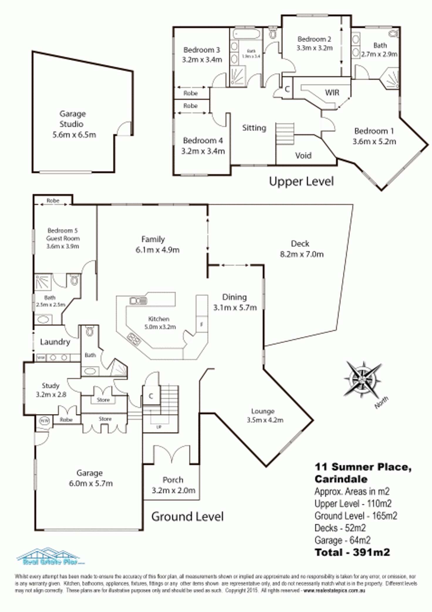 Floorplan of Homely house listing, 11 Sumner Place, Carindale QLD 4152