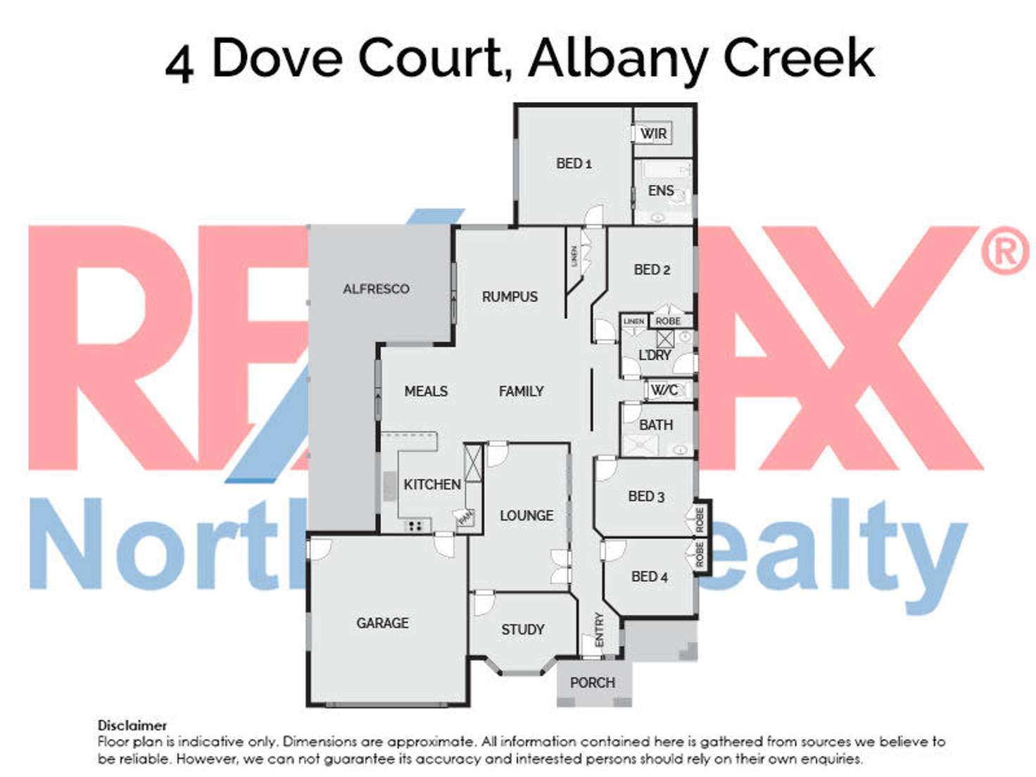 Floorplan of Homely house listing, 4 Dove Court, Albany Creek QLD 4035