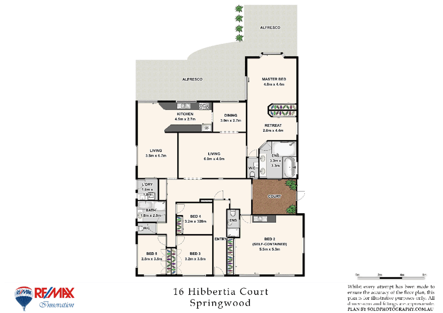 Floorplan of Homely house listing, 16 Hibbertia Court, Springwood QLD 4127