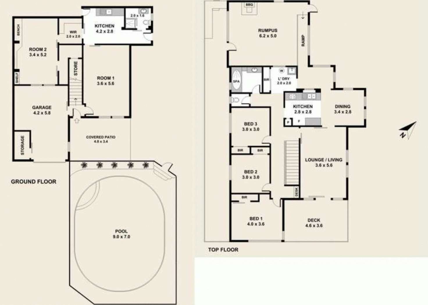 Floorplan of Homely house listing, 9 Merring Street, Oxley QLD 4075