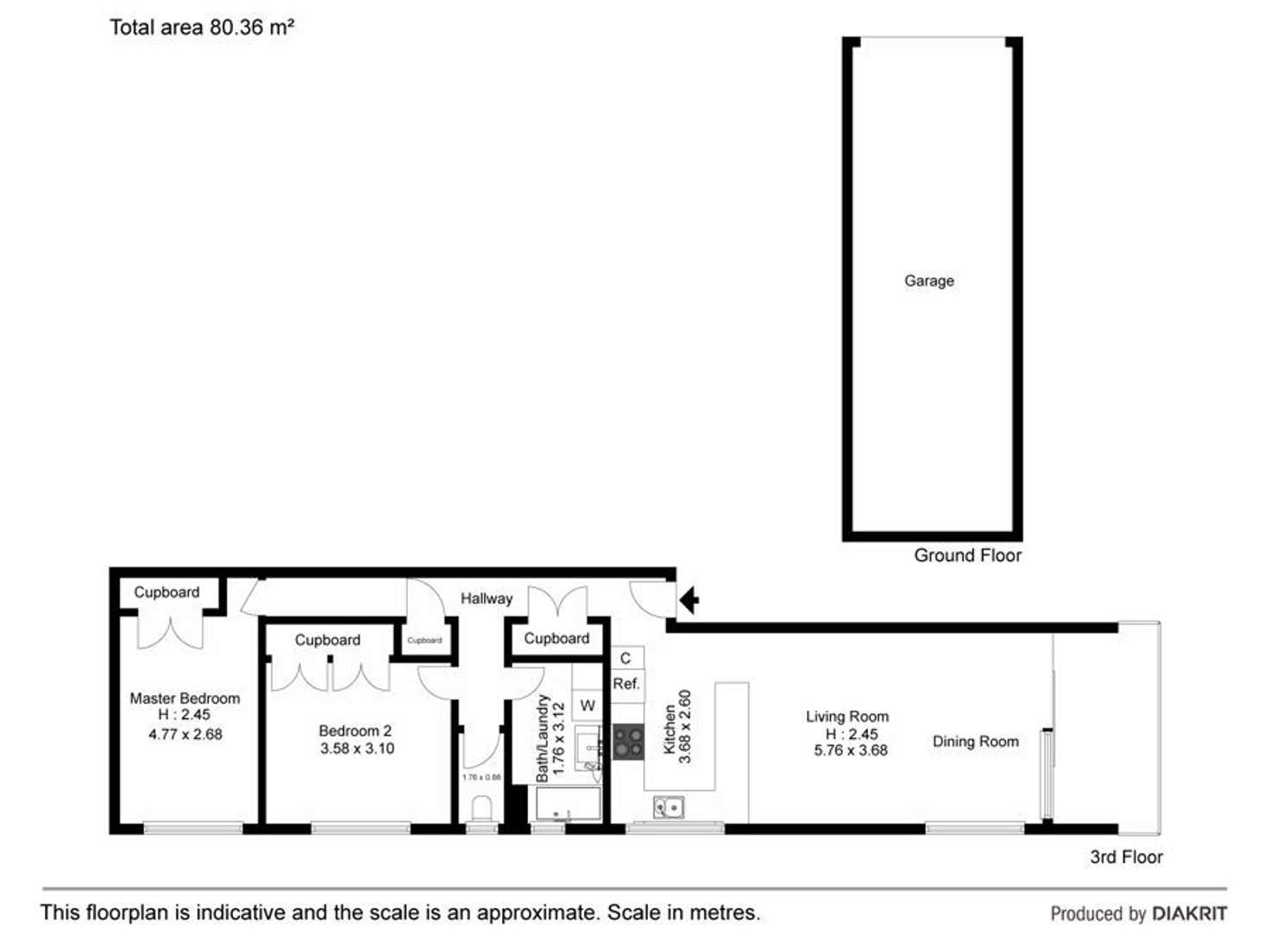 Floorplan of Homely unit listing, 9/18 Lanham Street, Coolangatta QLD 4225