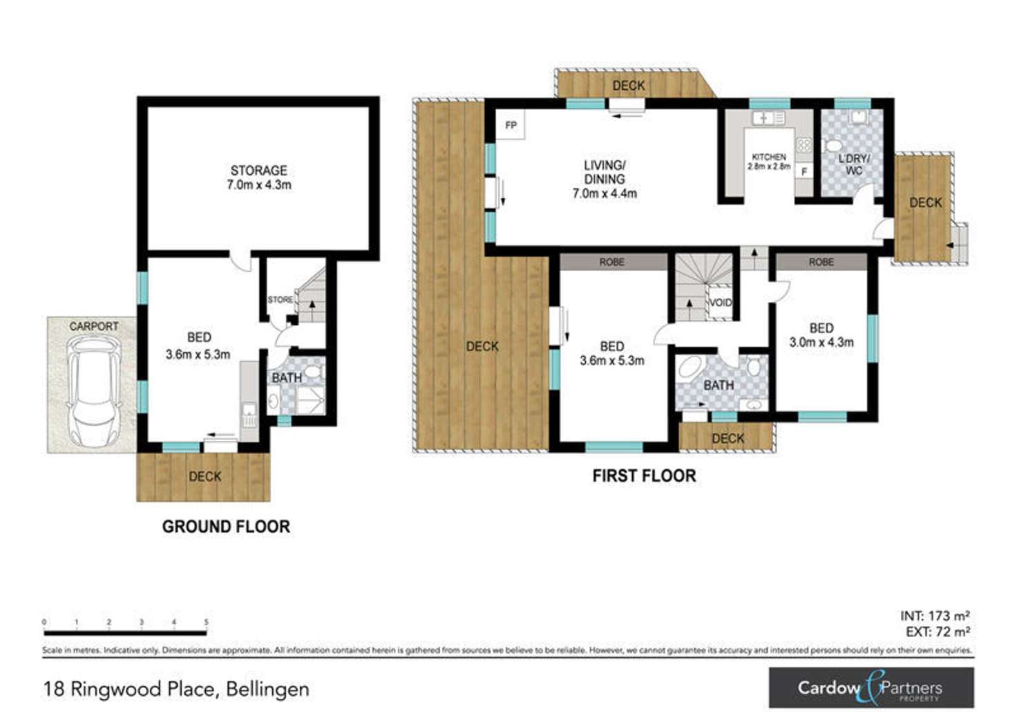 Floorplan of Homely house listing, 18 Ringwood Place, Bellingen NSW 2454