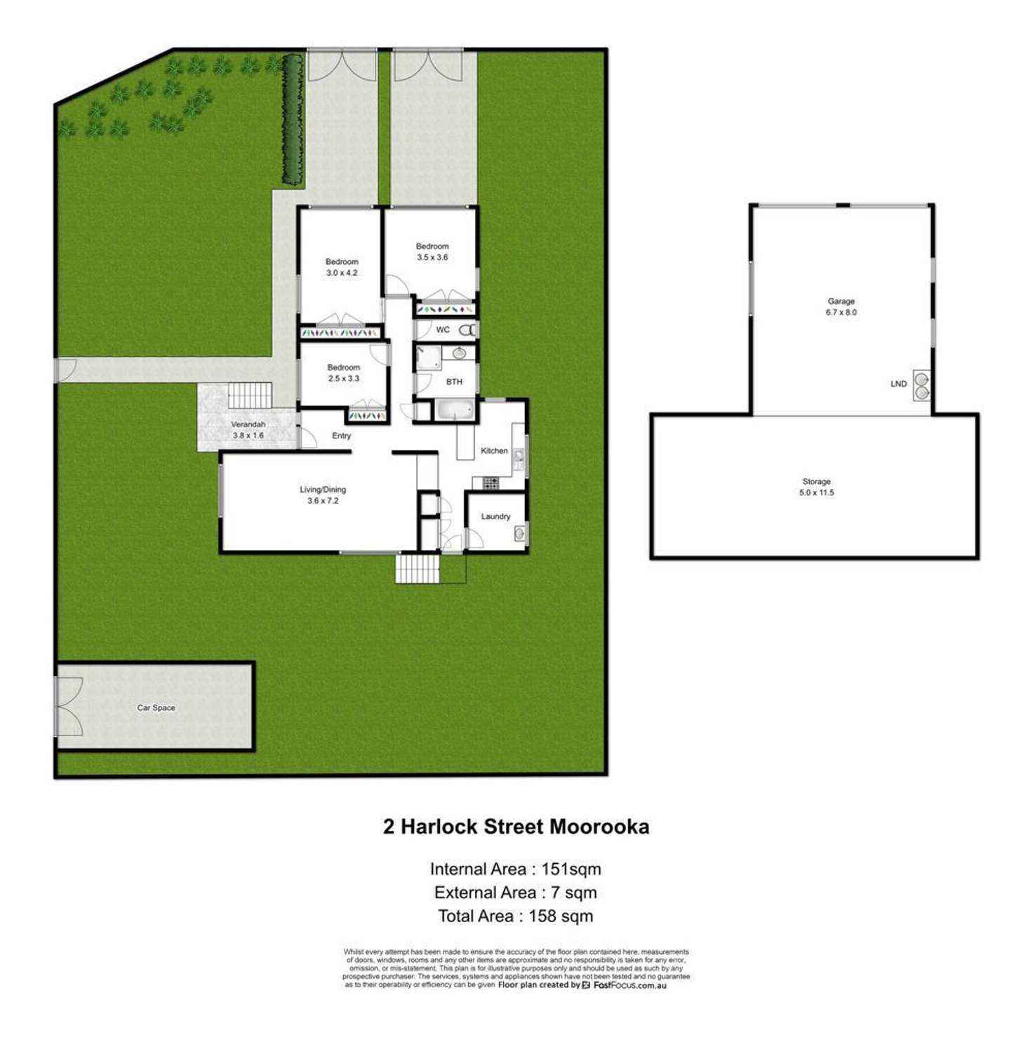 Floorplan of Homely house listing, 2 Harlock Street, Moorooka QLD 4105