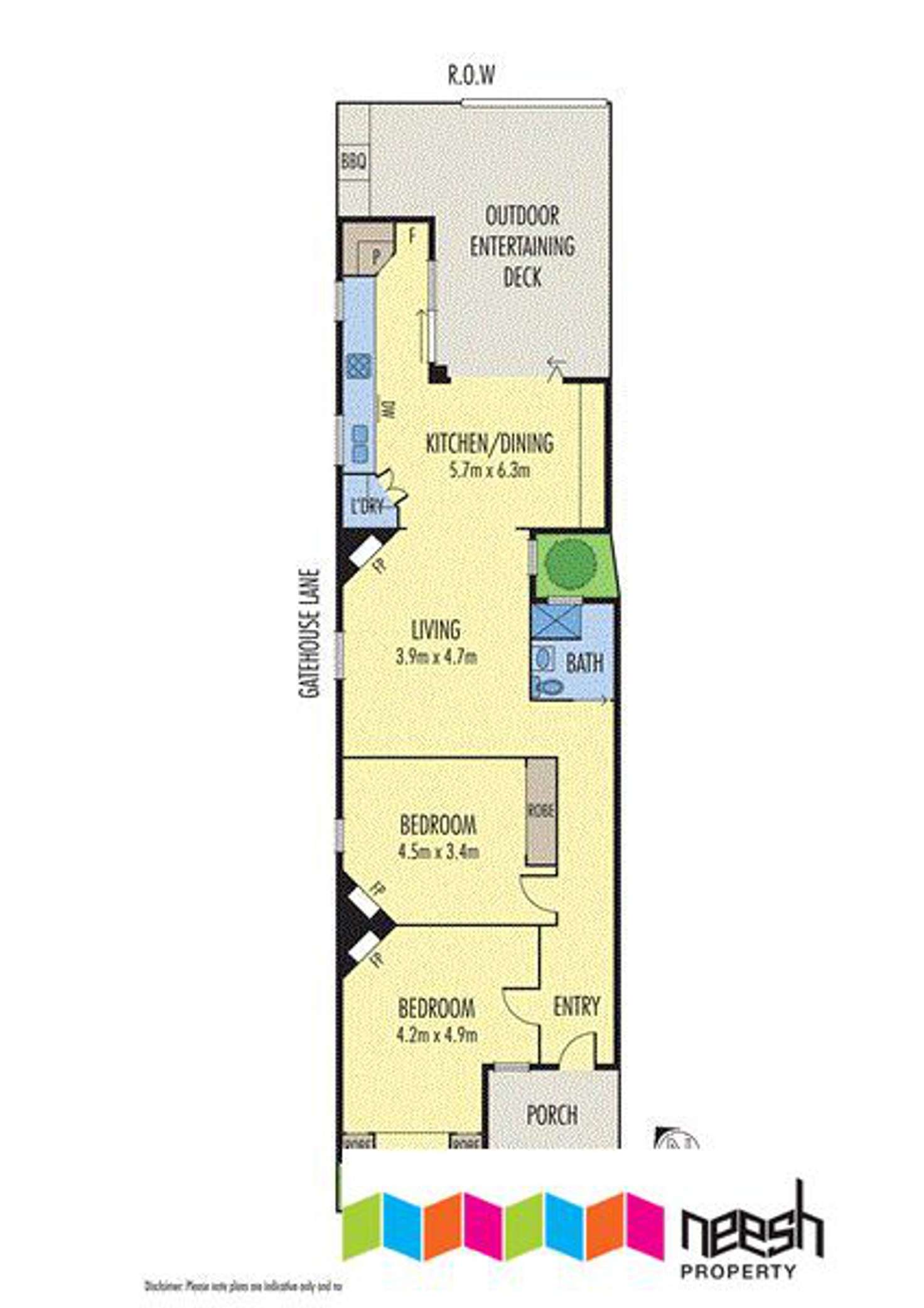 Floorplan of Homely house listing, 3 Page Street, Albert Park VIC 3206