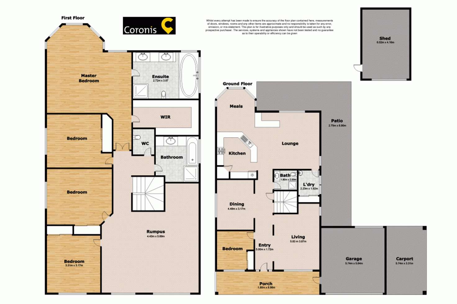 Floorplan of Homely house listing, 15 Spinebill Court, Mango Hill QLD 4509