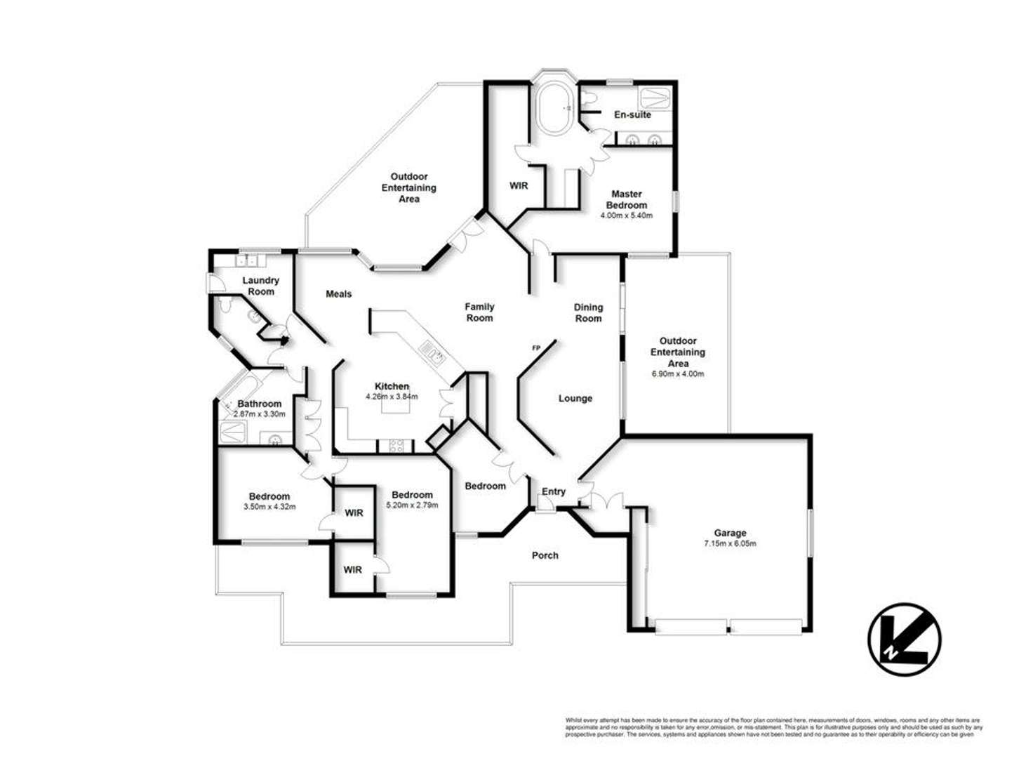 Floorplan of Homely house listing, 12 Oakey Fields Court, Burpengary QLD 4505