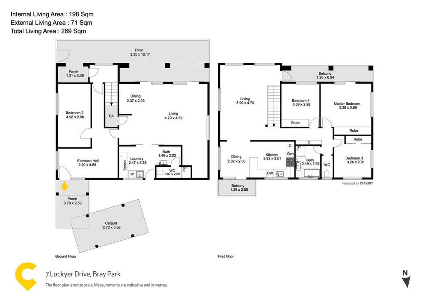 Floorplan of Homely house listing, 7 Lockyer Drive, Bray Park QLD 4500