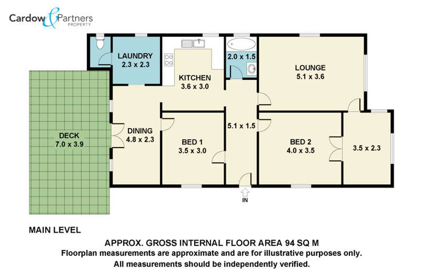 Floorplan of Homely house listing, 7 Mary Street, Bellingen NSW 2454
