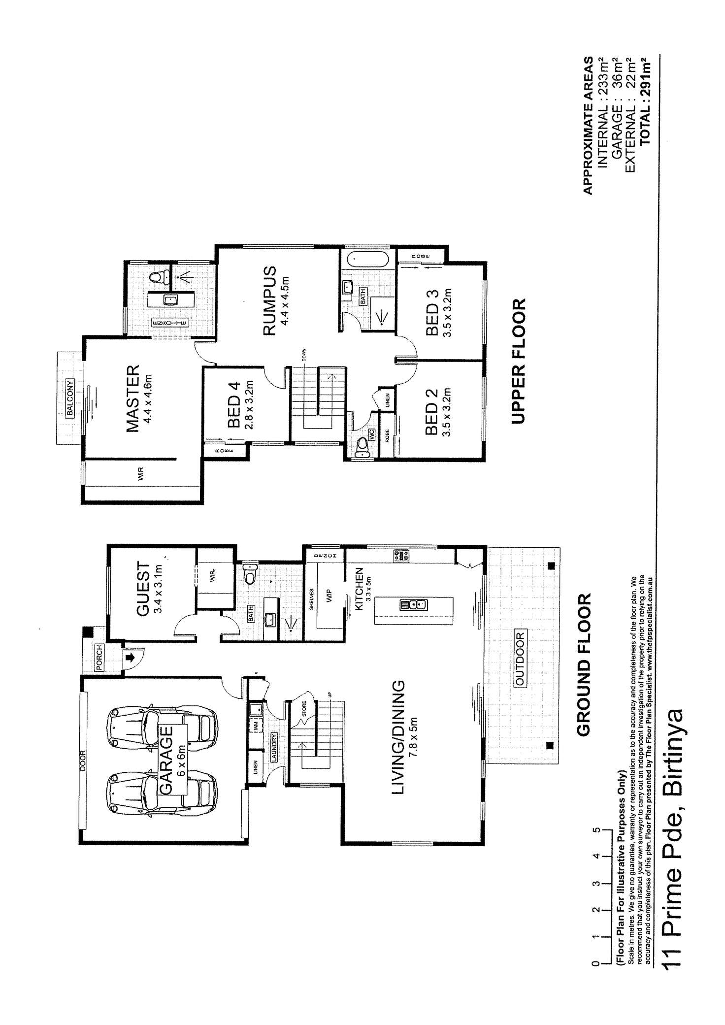 Floorplan of Homely house listing, 11 Prime Parade, Birtinya QLD 4575