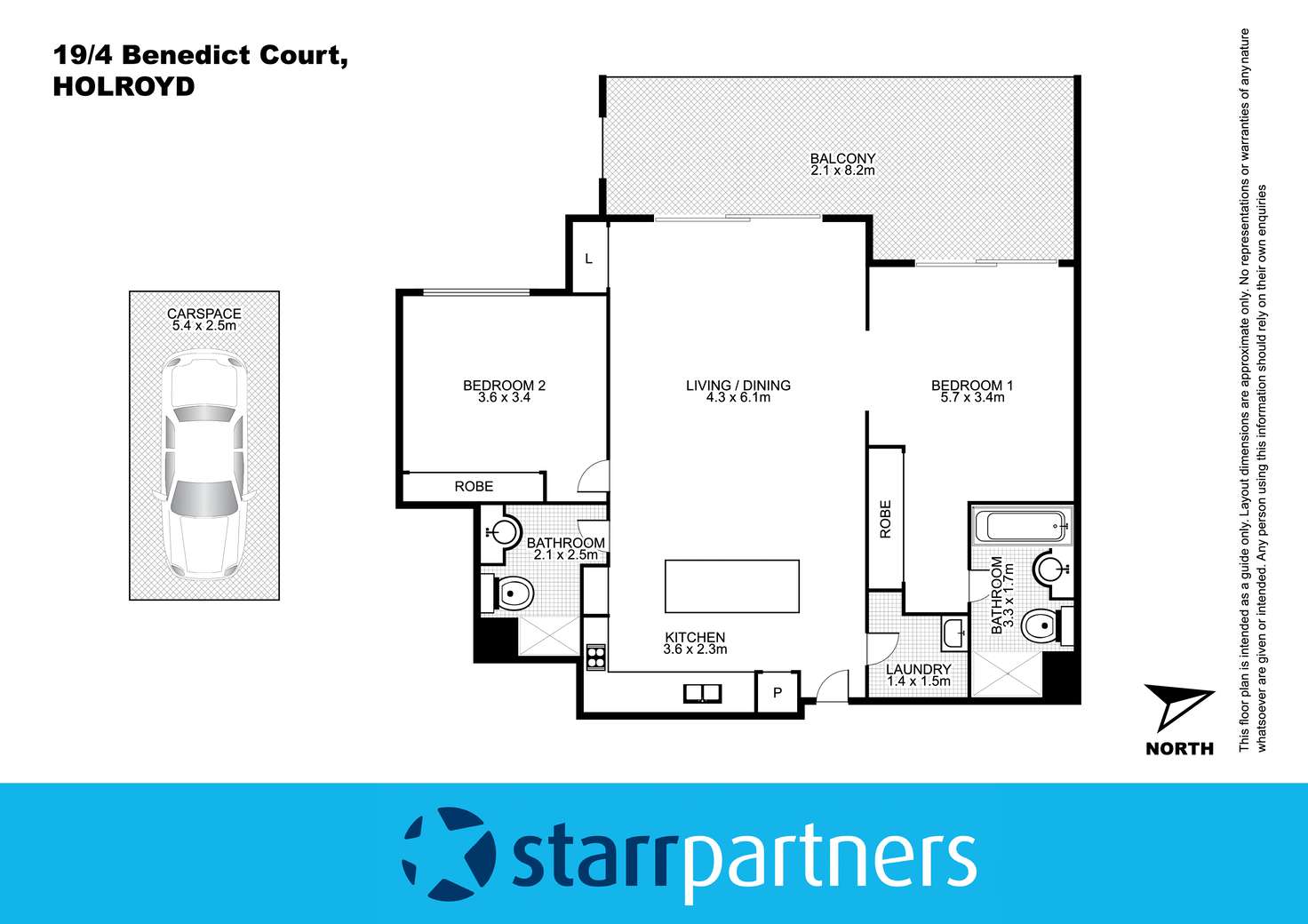 Floorplan of Homely unit listing, 19/4 Benedict Court, Holroyd NSW 2142