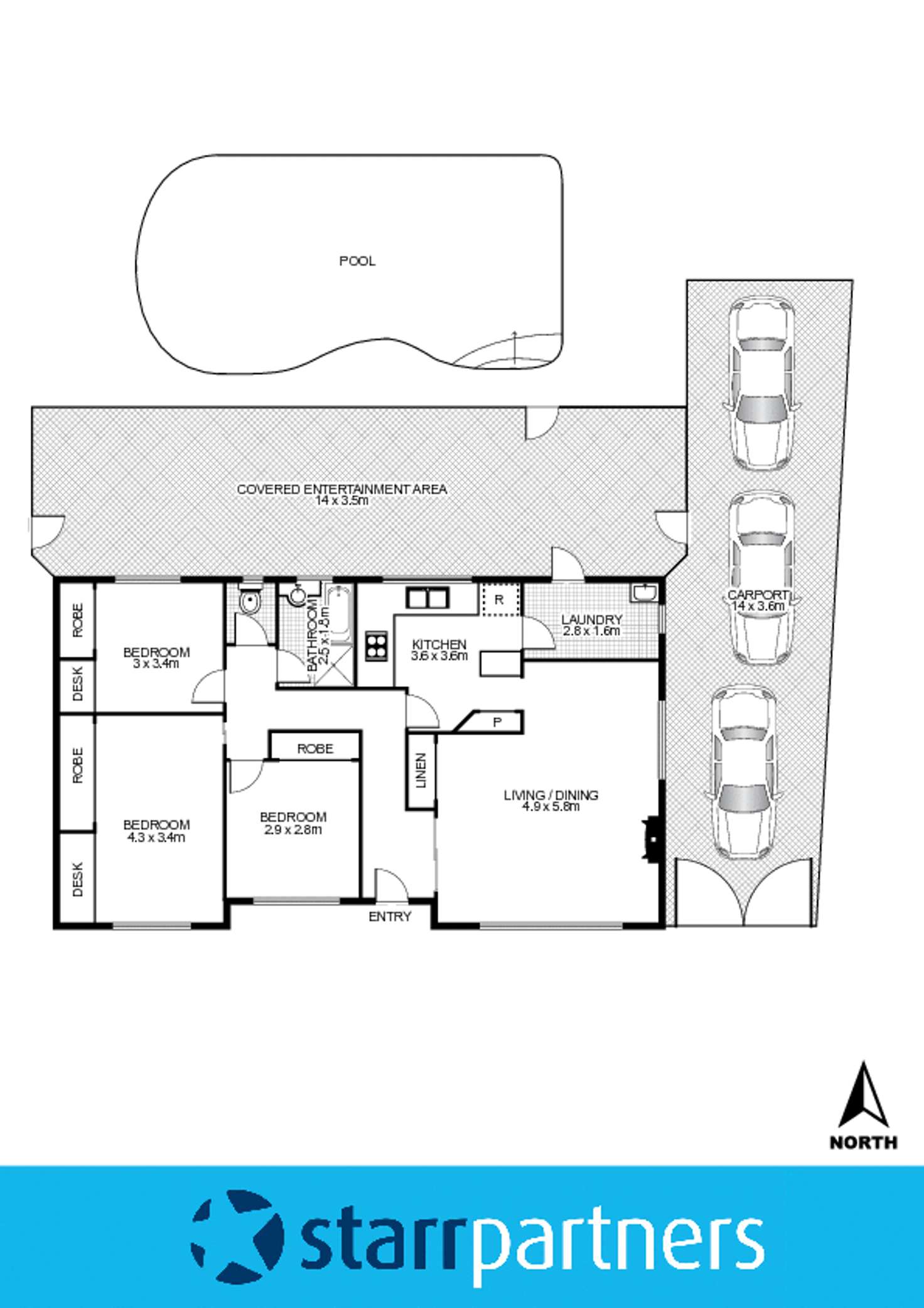 Floorplan of Homely house listing, 19 Gilmour Street, Colyton NSW 2760