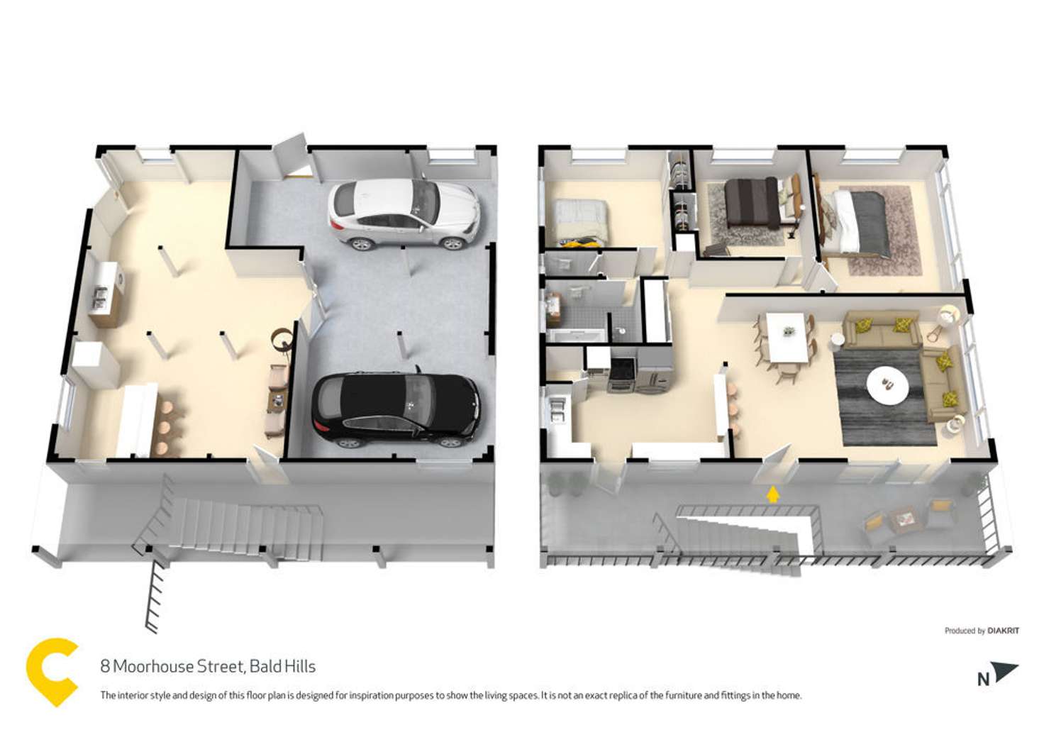 Floorplan of Homely house listing, 8 Moorhouse Street, Bald Hills QLD 4036