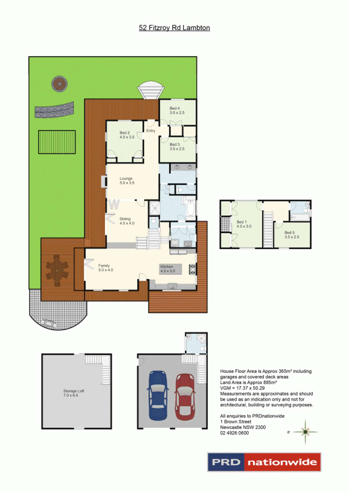 Floorplan of Homely house listing, 52 Fitzroy Road, Lambton NSW 2299