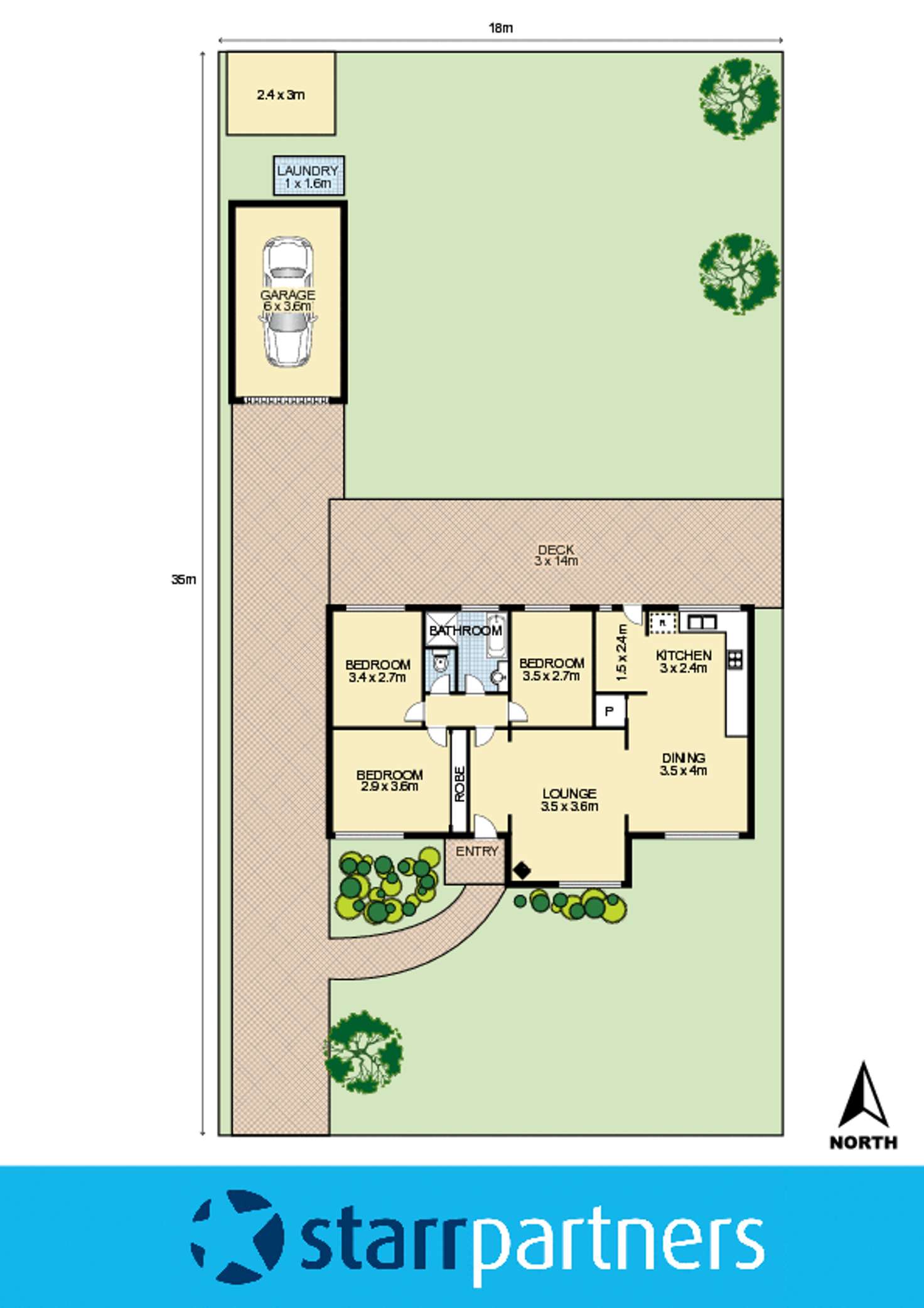 Floorplan of Homely house listing, 15 Capella Street, Erskine Park NSW 2759