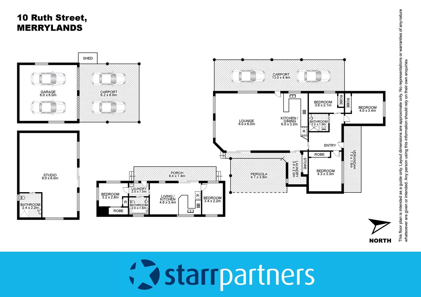 Floorplan of Homely house listing, 10 Ruth Street, Merrylands NSW 2160