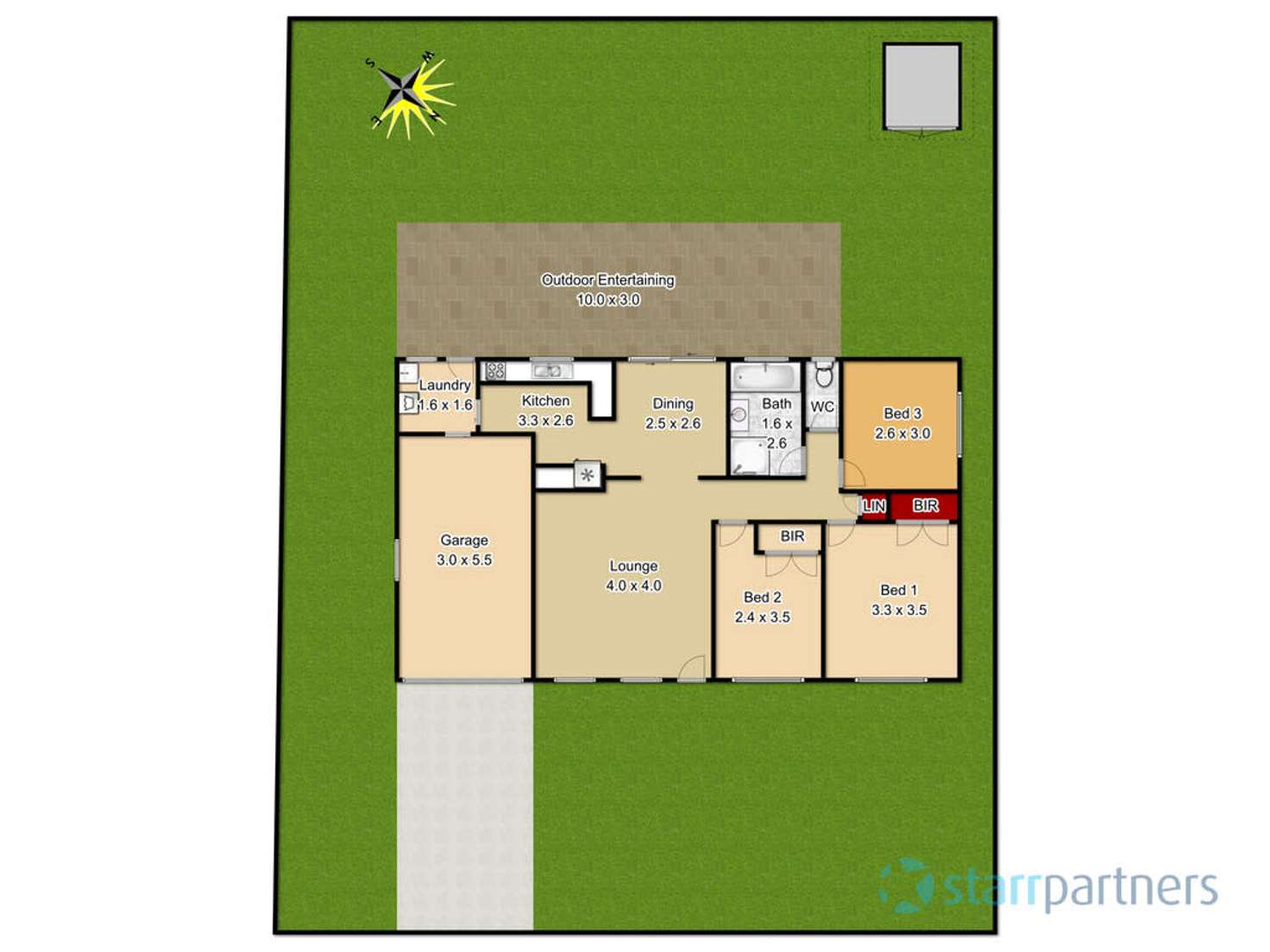 Floorplan of Homely house listing, 2/113 Porpoise Crescent, Bligh Park NSW 2756