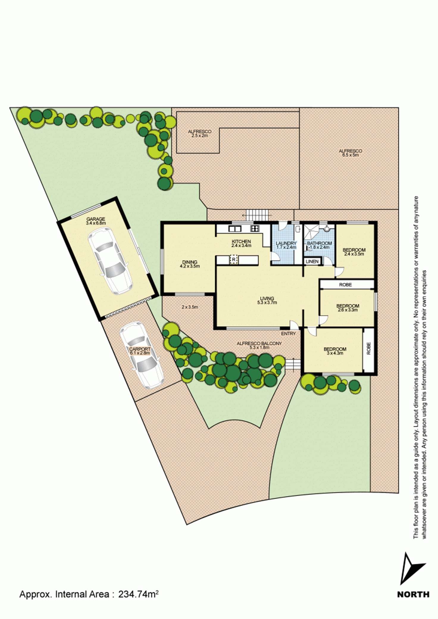 Floorplan of Homely house listing, 9 Cedar Place, Blacktown NSW 2148