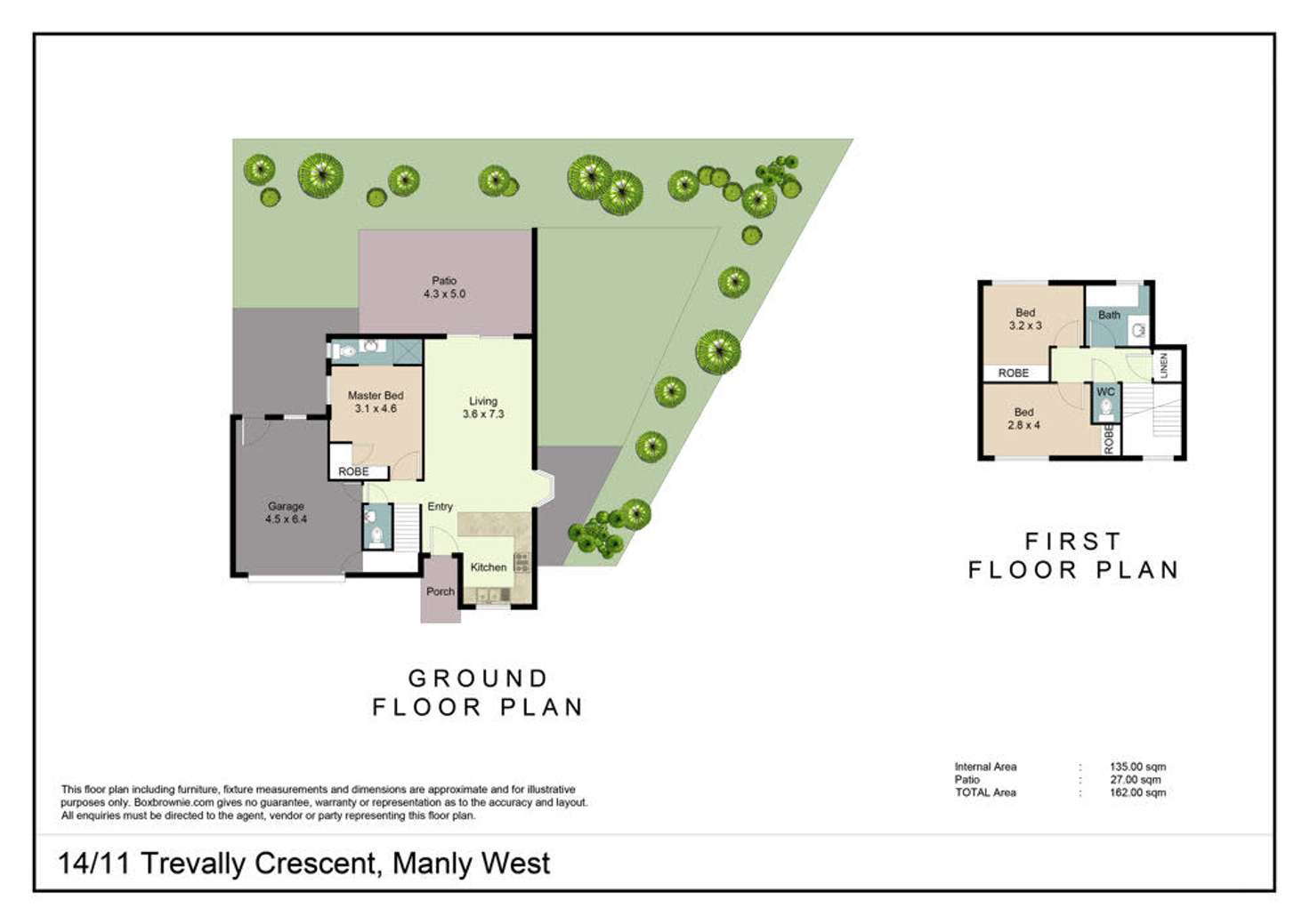 Floorplan of Homely house listing, 14/11 Trevally Cres, Manly West QLD 4179