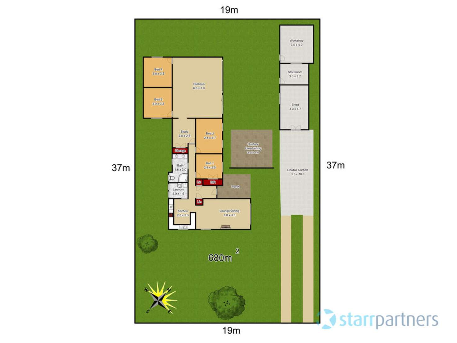 Floorplan of Homely house listing, 67 Cox Street, South Windsor NSW 2756