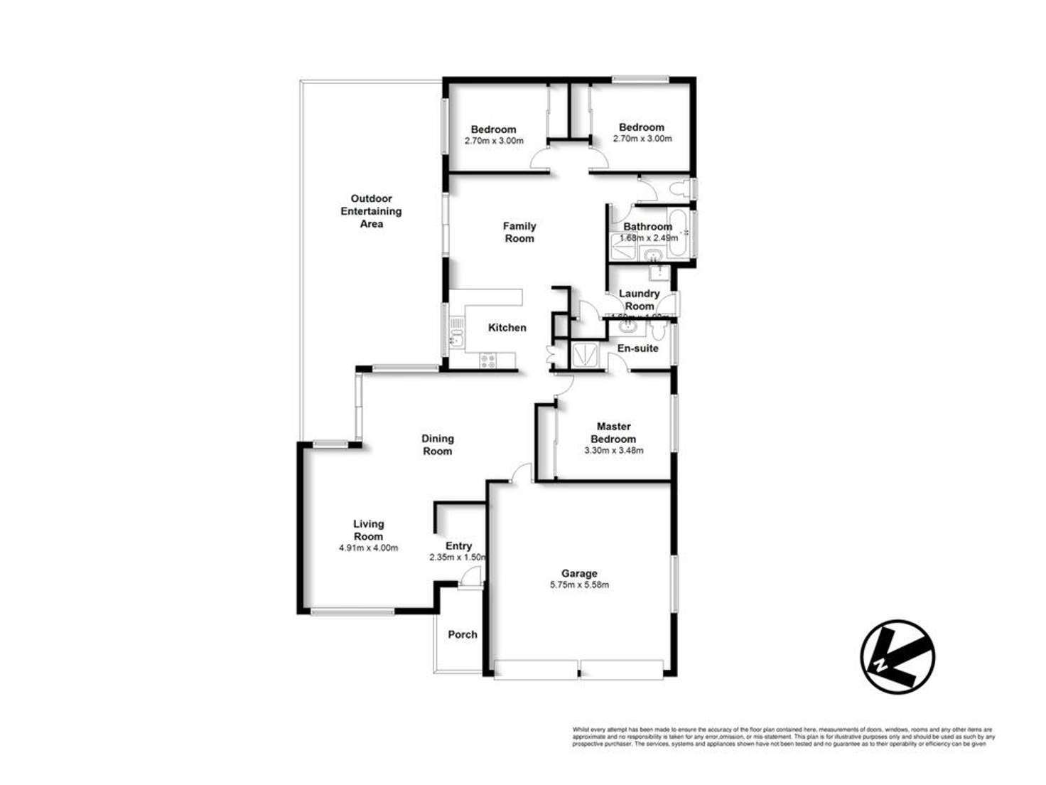 Floorplan of Homely house listing, 17 Allira Crescent, Carseldine QLD 4034