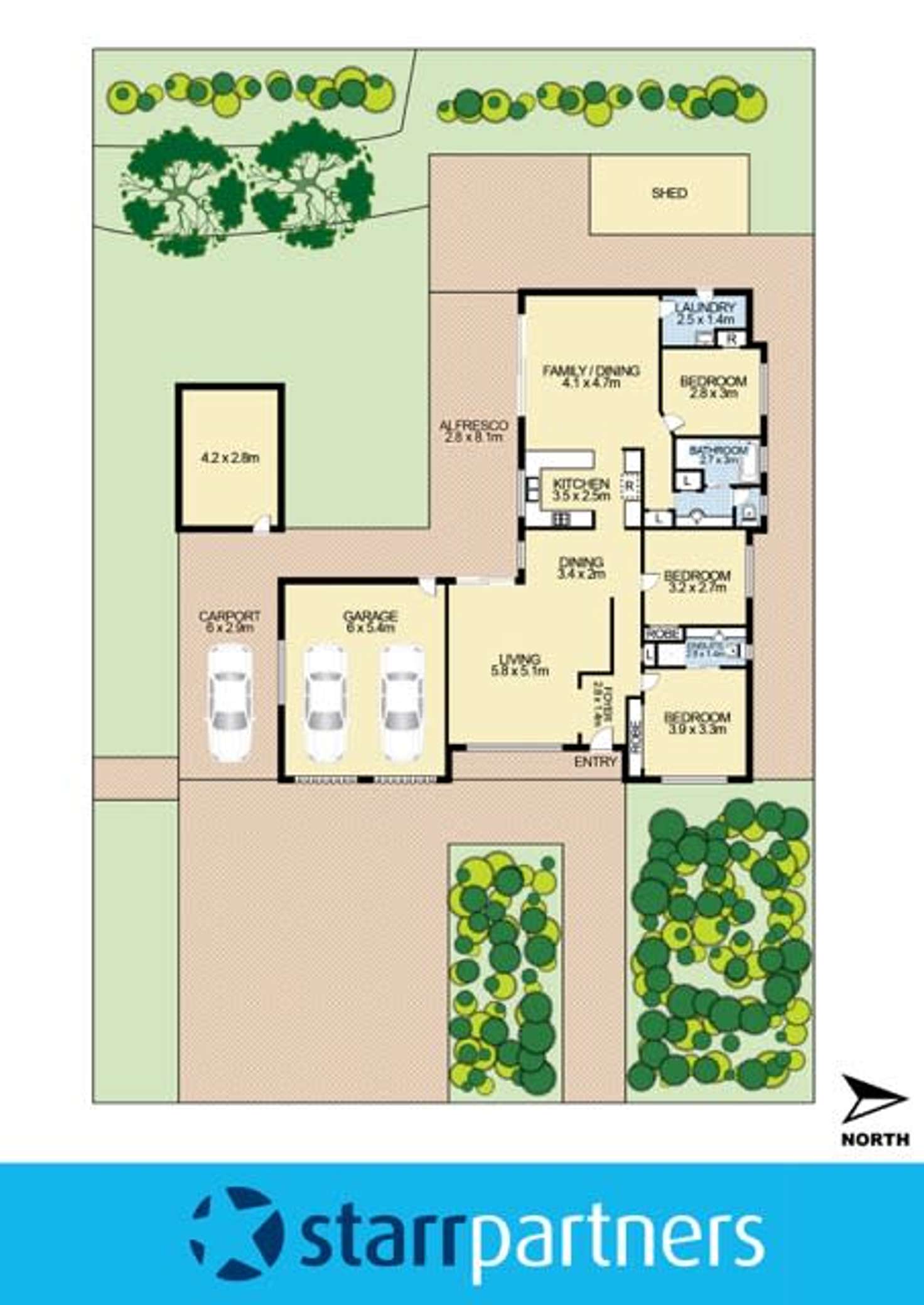 Floorplan of Homely house listing, 148 Swallow Drive, Erskine Park NSW 2759