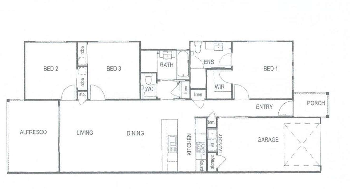 Floorplan of Homely house listing, 12 Blush Street, Caloundra West QLD 4551