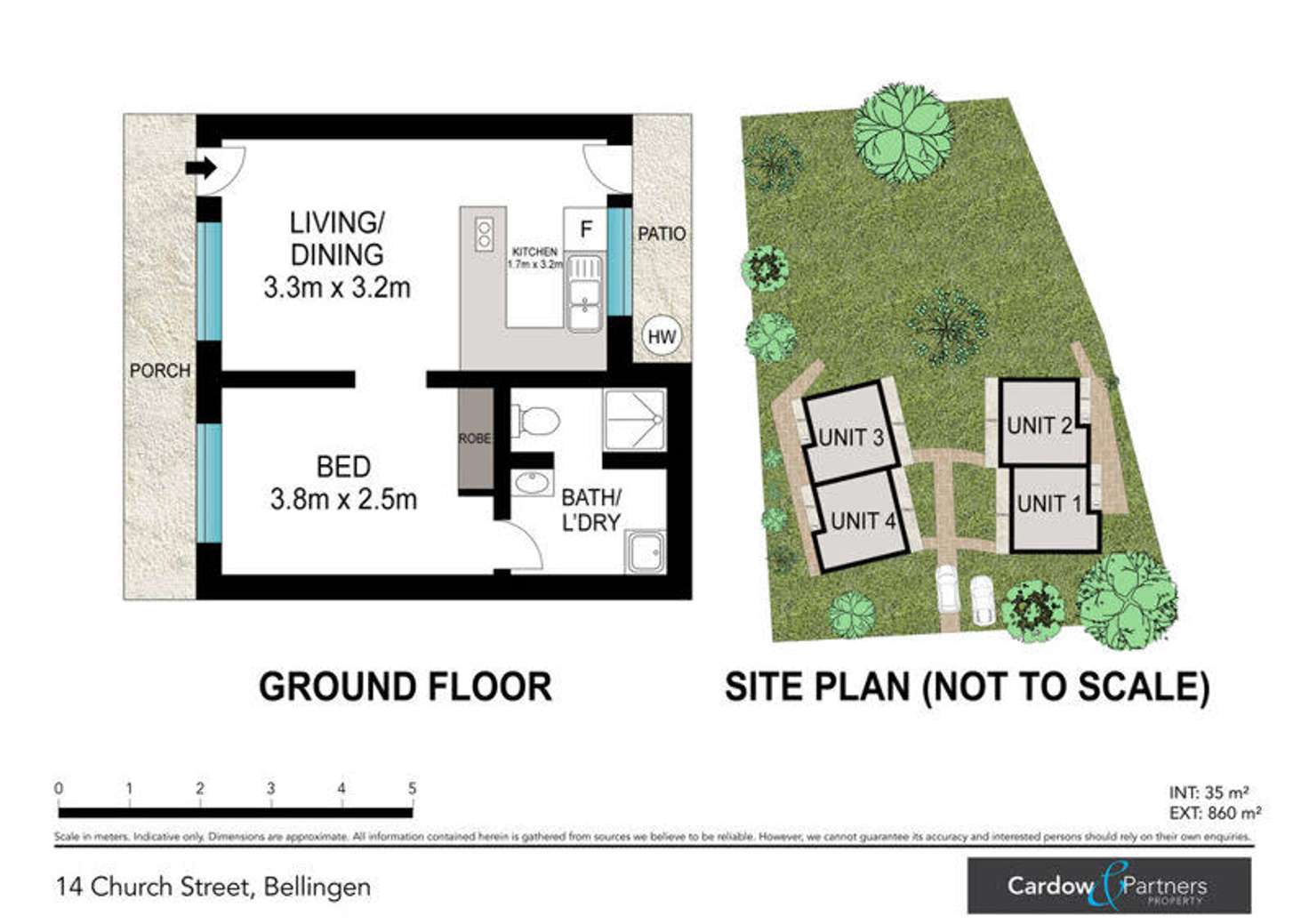 Floorplan of Homely unit listing, 14 Church Street, Bellingen NSW 2454