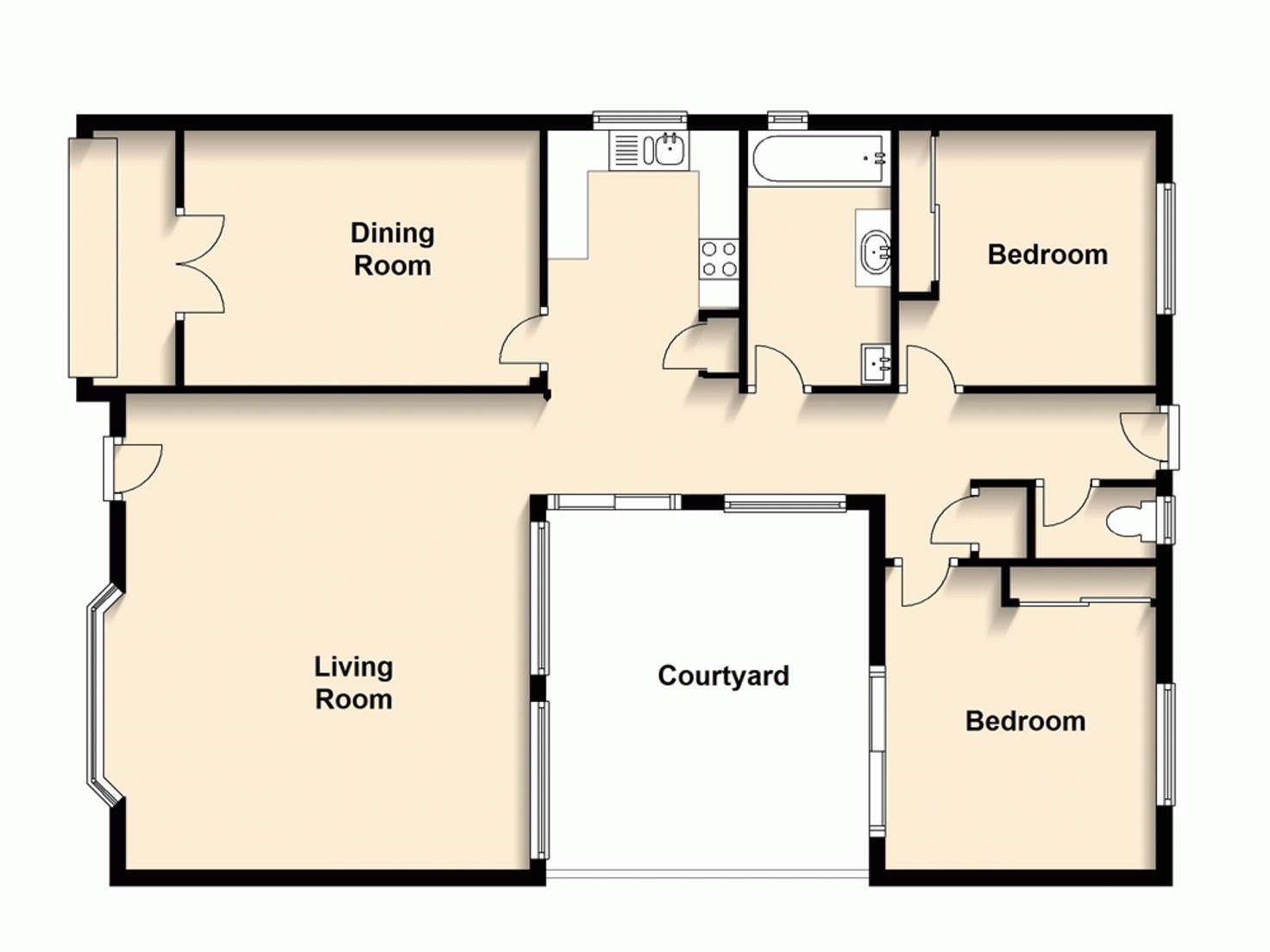 Floorplan of Homely townhouse listing, 185/20 Francis Road, Lawnton QLD 4501