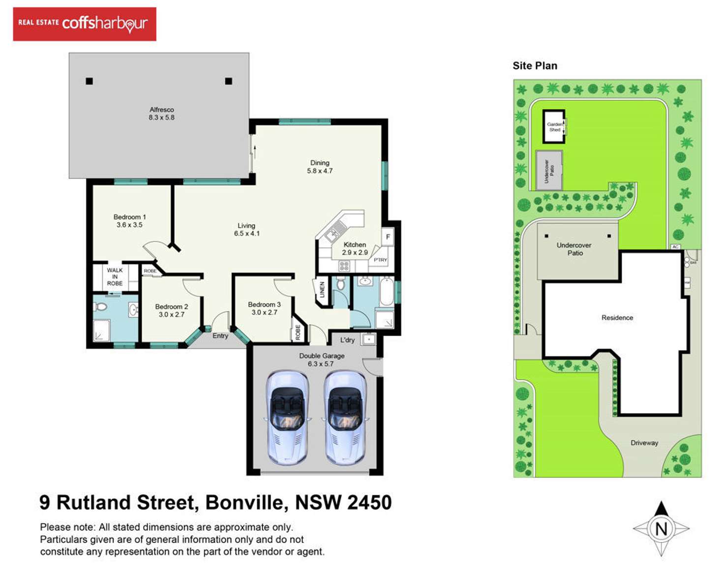 Floorplan of Homely house listing, 9 Rutland Street, Bonville NSW 2450