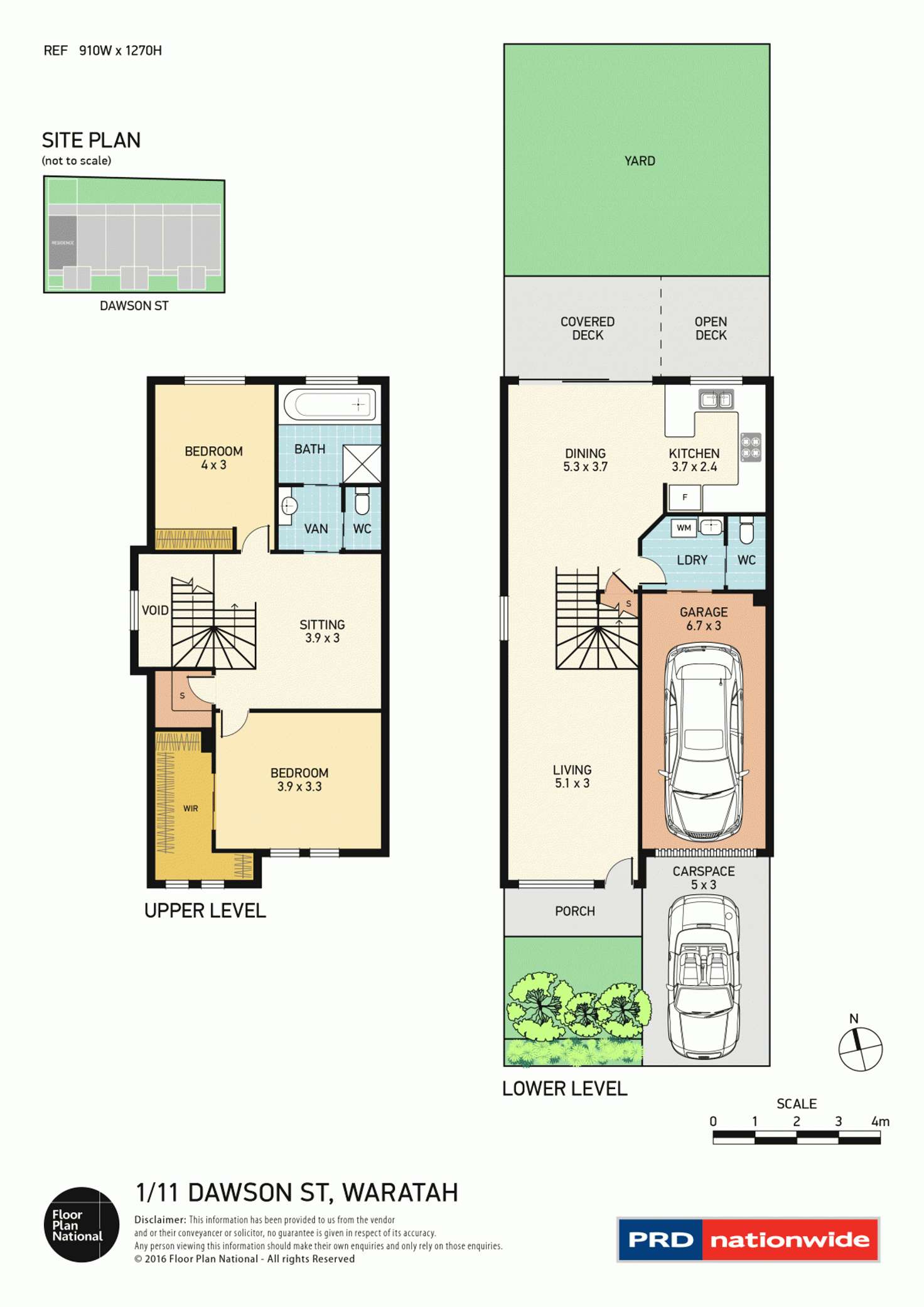 Floorplan of Homely house listing, 1/11 Dawson Street, Waratah NSW 2298