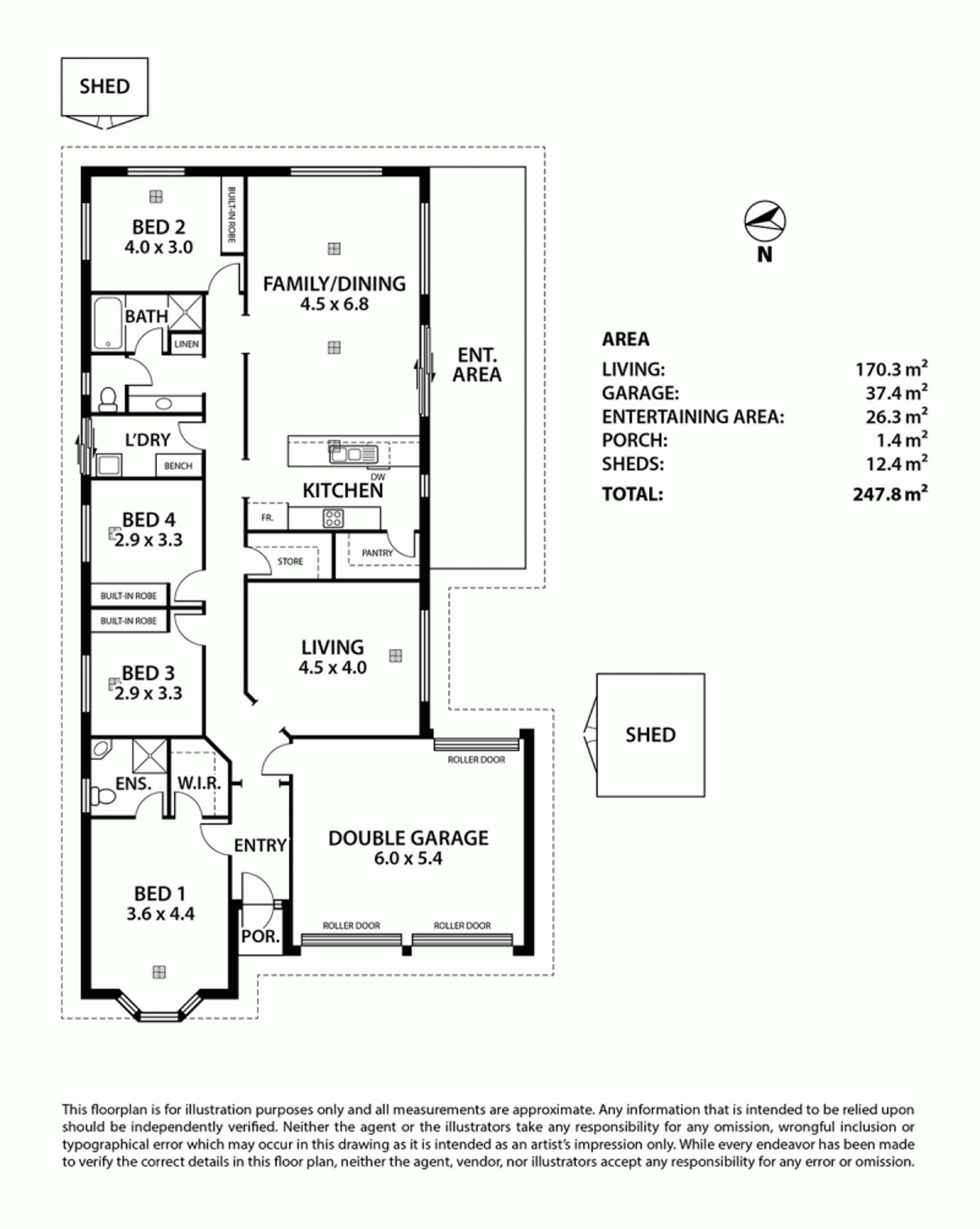 Floorplan of Homely house listing, 3 Trapper Court, Mount Barker SA 5251