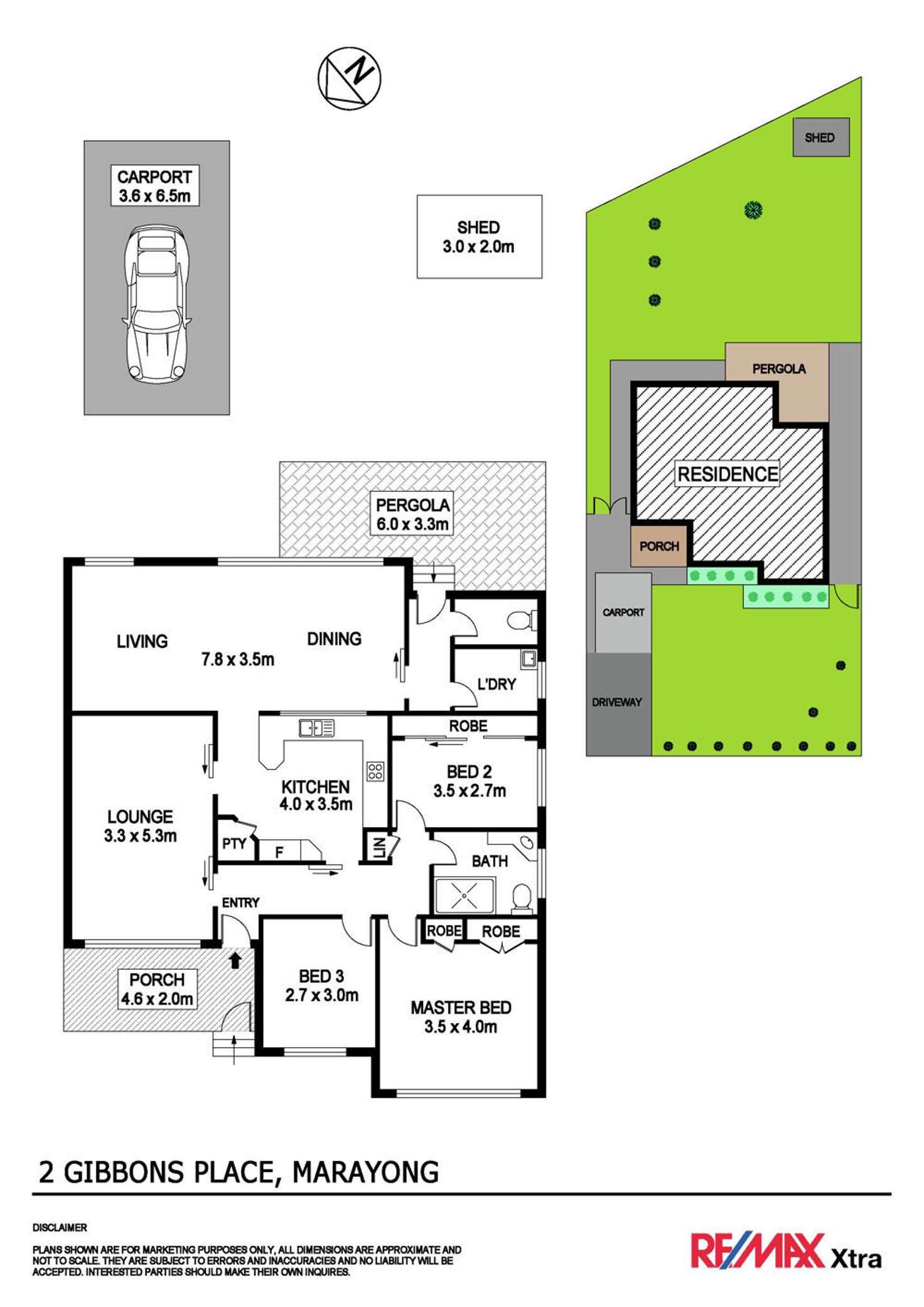Floorplan of Homely house listing, 2 Gibbons Place, Marayong NSW 2148
