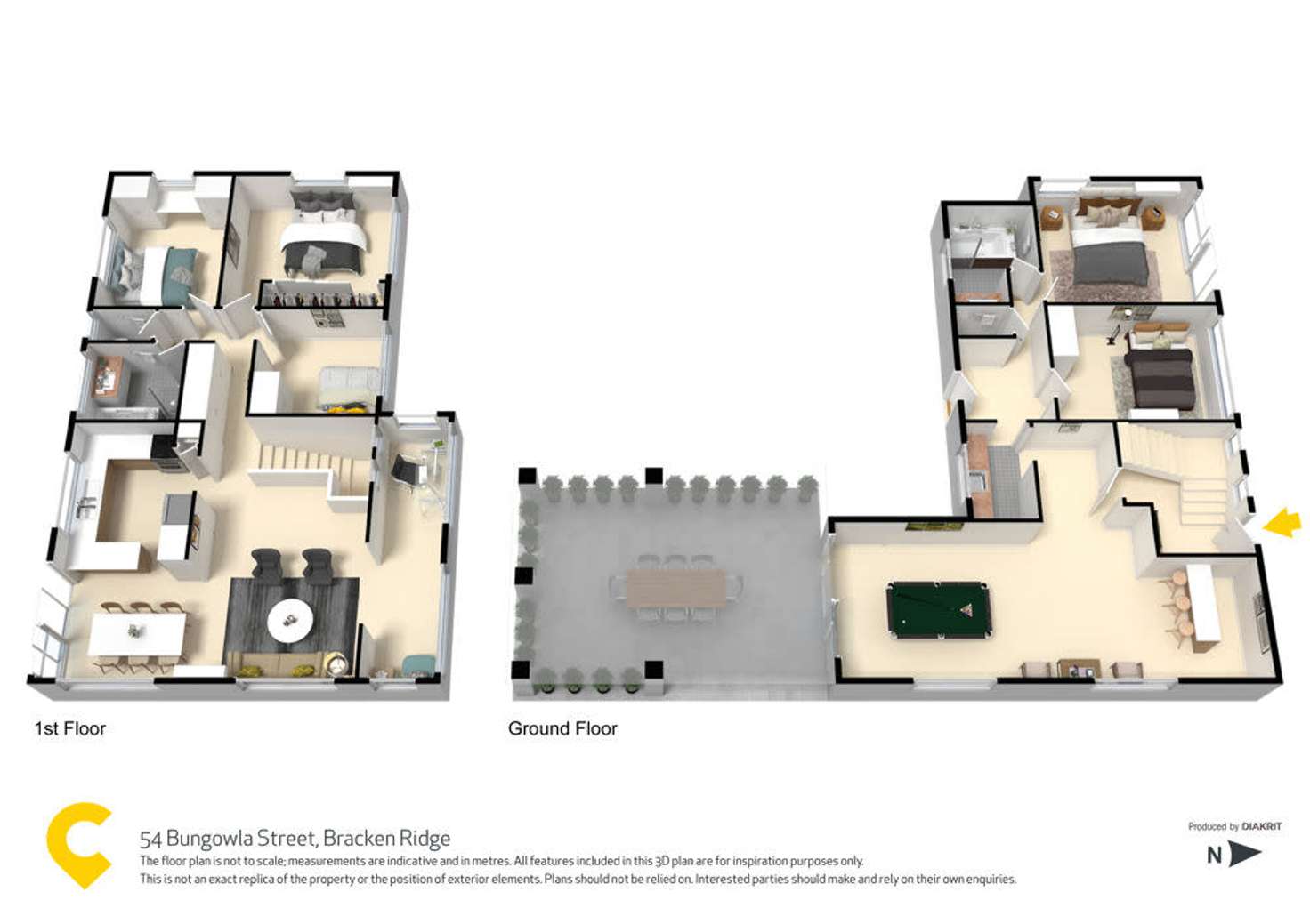 Floorplan of Homely house listing, 54 Bungowla Street, Bracken Ridge QLD 4017