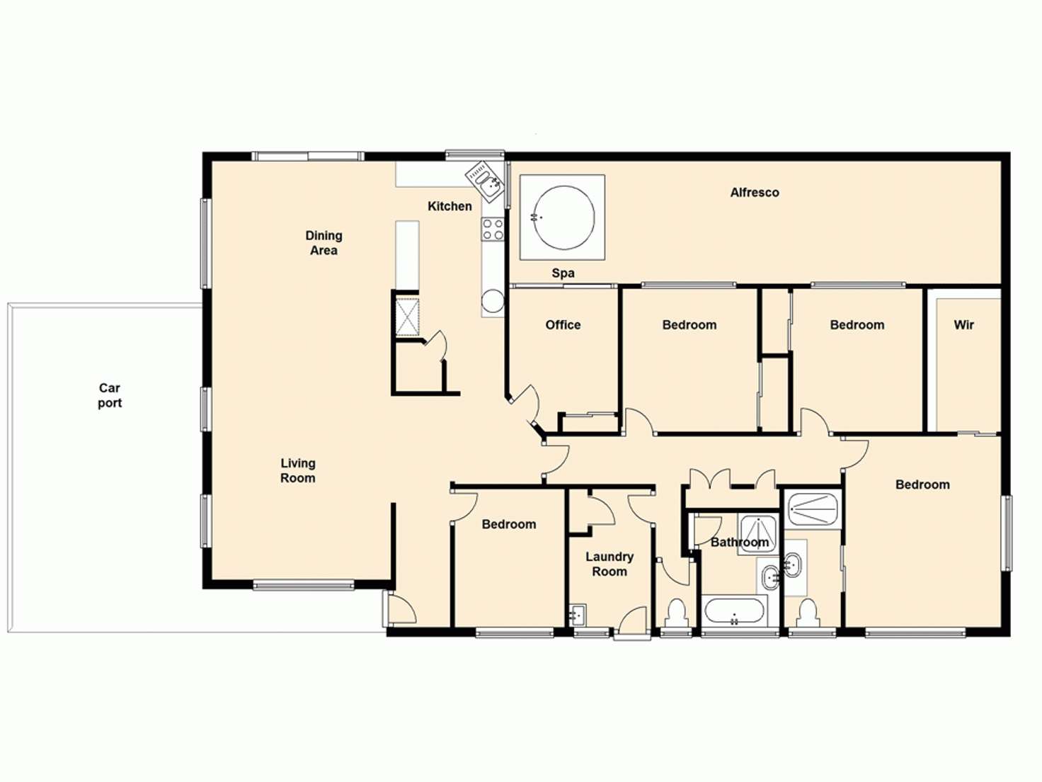 Floorplan of Homely house listing, 11 Lambourne Court, Lawnton QLD 4501