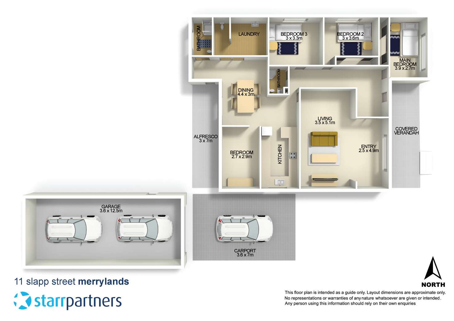 Floorplan of Homely house listing, 11 Slapp Street, Merrylands NSW 2160