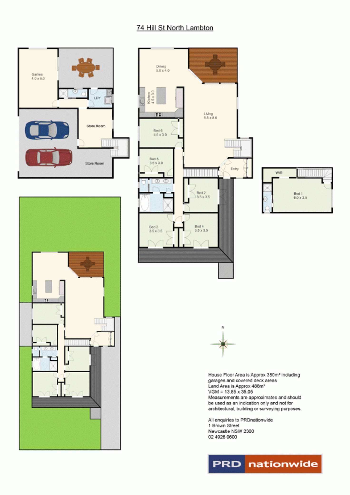 Floorplan of Homely house listing, 74 Hill Street, North Lambton NSW 2299